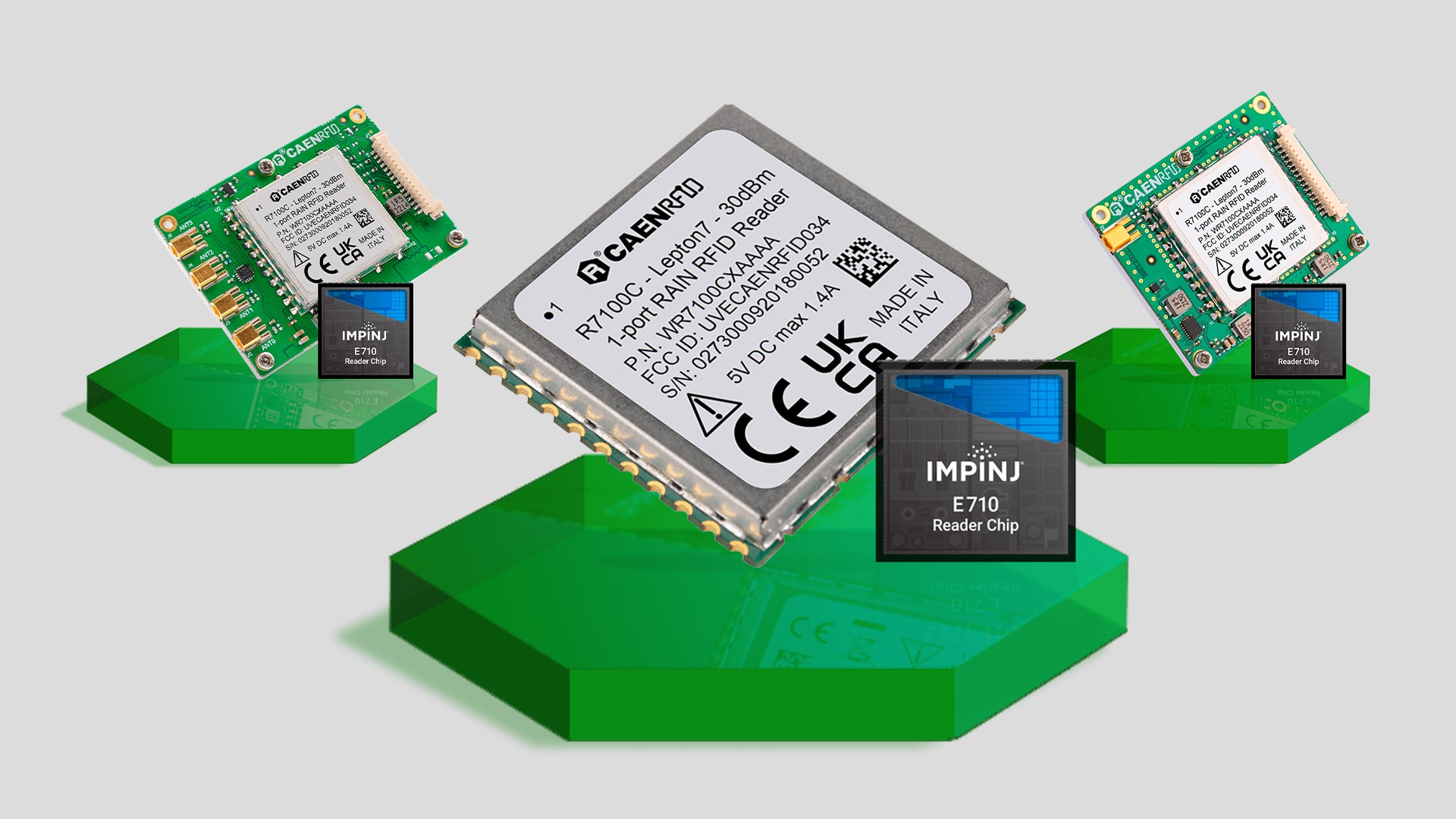Caen Lepton 7 embedded uhf rfid