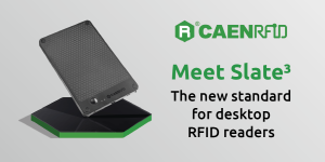 CAEN RFID presenting Slate 3